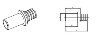 Переход 25х2,3 - 26,9х2,3 — иконка