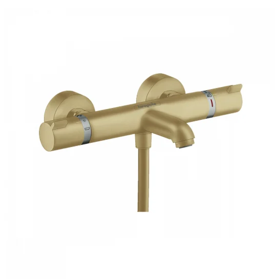 Смеситель для ванны и душа, Hansgrohe, Ecostat Comfort, цвет-шлифованная бронза