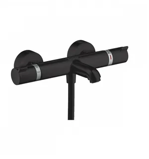 Смеситель для ванны и душа, Hansgrohe, Ecostat Comfort, цвет-черный матовый — иконка
