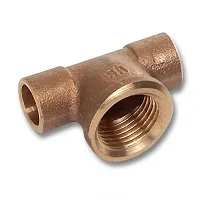 Тройник 35x1/2"x35 ВП-ВР-ВП, бронза, 4130g