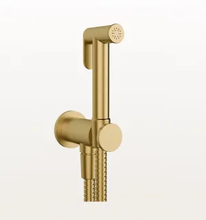 Гигиенический душ, Gessi, цвет-Gold Brushed PVD