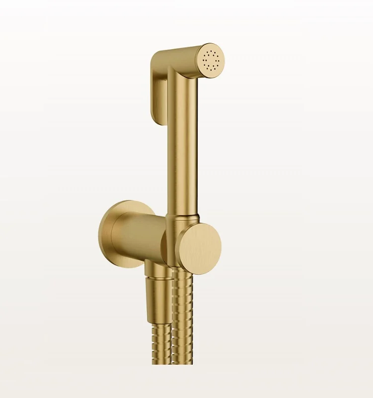 Гигиенический душ, Gessi, цвет-Gold Brushed PVD