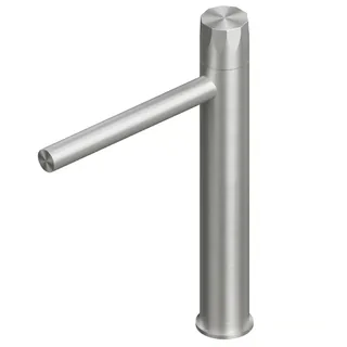 Смеситель для раковины, Quadro design, HB, на раковину/столешницу, цвет-Steel Brushed