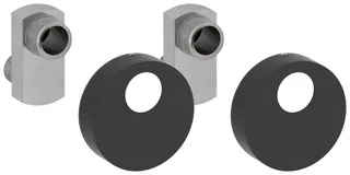 Эксцентрик, Сунержа, TUBE, присоединительный размер-НР G 1/2" / НР G 3/4", цвет-тёмный титан муар — иконка