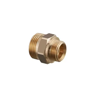 Ниппель, Н ЕК, 1 1/4", 1", бронза без покрытия, редукционный — иконка