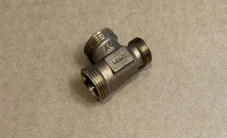 Тройник, Н ЕК, 1", 1", 3/4", бронза (RX)