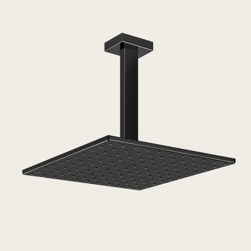 Верхний душ, Gessi, 300*300, цвет-Black Metal PVD