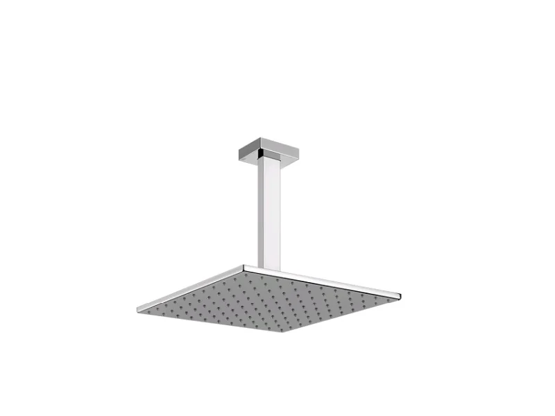 Верхний душ, Gessi, Rettangolo, шгв 300*300*270, цвет -Black Metal Brushed PVD