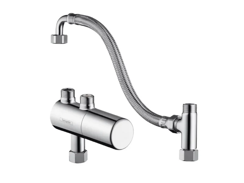 Смеситель для душа, Hansgrohe, Ecostat, цвет-хром