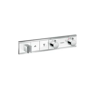 Смеситель для душа, Hansgrohe, RainSelect, цвет-белый/хром — иконка