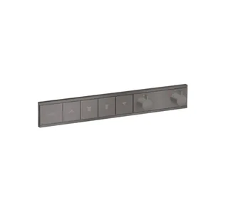 Смеситель для душа, Hansgrohe, RainSelect, цвет-шлифованный черный хром