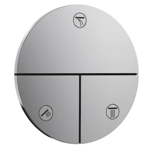 Вентиль, Hansgrohe, ShowerSelect Comfort S, переключающий, 1/2", цвет-хром