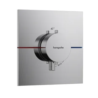 Смеситель термостатический, Hansgrohe, ShowerSelect Comfort E, на 1 потребитель, настенный встраиваемый, цвет-хром