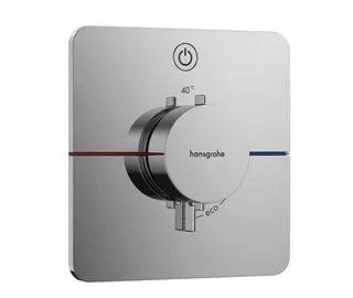 Смеситель для душа, Hansgrohe, ShowerSelect Comfort Q, на 1 потребитель, настенный встраиваемый, цвет-хром