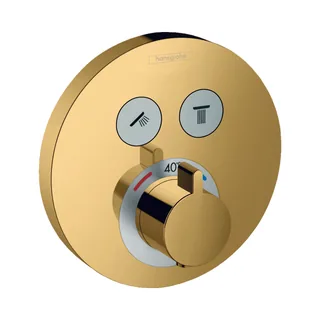 Смеситель для душа, Hansgrohe, ShowerSelect S, цвет-полированное золото — иконка