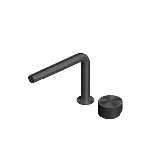 Смеситель для раковины, Quadro design, Stereo, цвет-золото черное (Black gold) — иконка