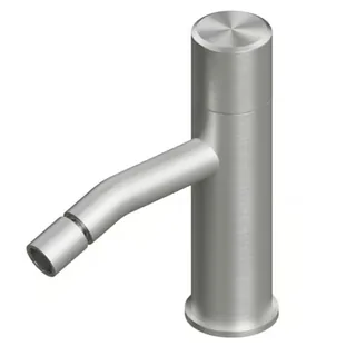 Смеситель для биде, Quadro design, Stereo, цвет-Steel Brushed