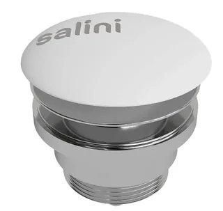 Донный клапан, Salini, D 601, для раковины, цвет крышки-белый матовый — иконка