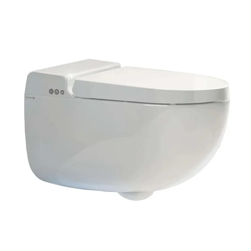 Унитаз, Kludi, Cleantronic, подвесной, шгв 380*625*355, цвет-белый