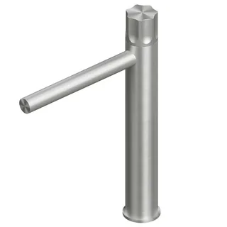 Смеситель для раковины, Quadro design, Modo, на раковину/столешницу, цвет-Steel Brushed