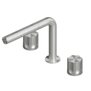 Смеситель для раковины, Quadro design, Modo, на раковину/столешницу, цвет-Steel Brushed