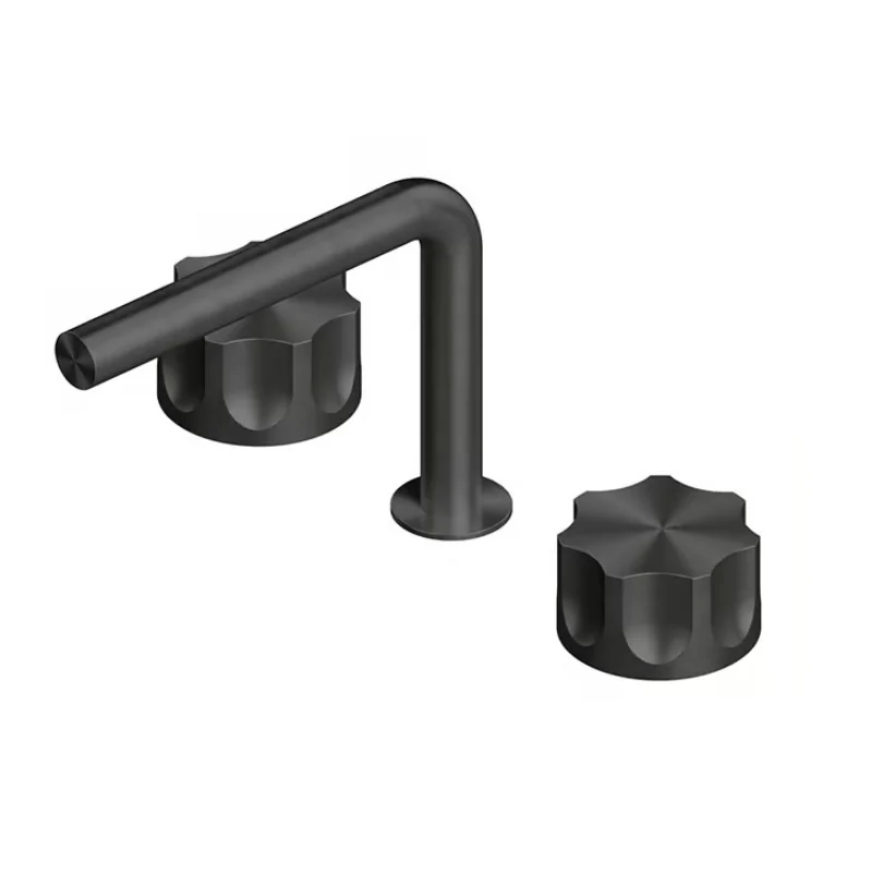 Смеситель для раковины, Quadro design, Modo, на раковину/столешницу, цвет-Black gold