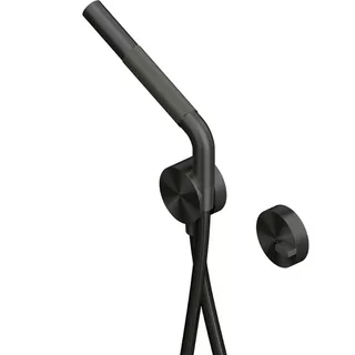 Смеситель для душа, Quadro design, Q, на 1 потребитель, настенный, цвет-Black gold