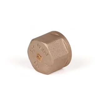 Заглушка резьбовая, РЕХАУ, AURLINE, 3/4", В, красная бронза RX+