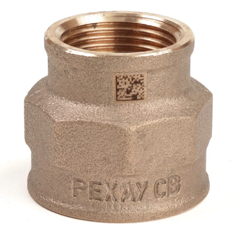Муфта резьбовая, РЕХАУ, AURLINE, 1", 3/4", ВВ, редукционная, красная бронза RX+