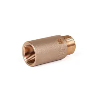 Удлинитель резьбовой, РЕХАУ, AURLINE, 1/2", НВ, 15 мм, красная бронза RX+