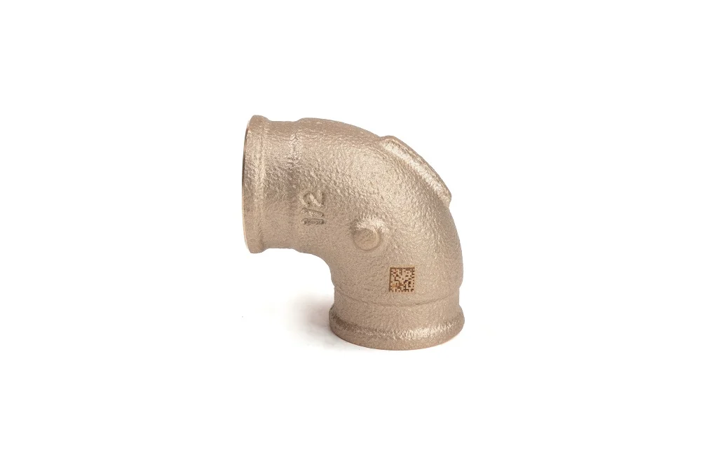Угольник 90°, РЕХАУ, AURLINE, 3/4", ВВ, резьбовой, красная бронза RX+