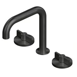 Смеситель для раковины, Quadro design, Valvola01, на раковину/столешницу, цвет-Black gold