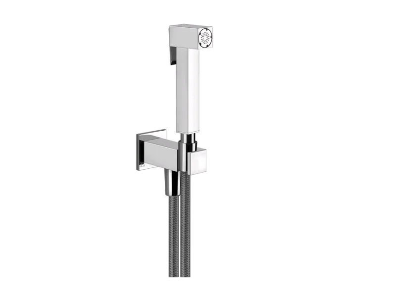 Гигиенический душ, Gessi, Rettangolo, цвет -хром