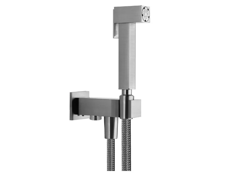 Гигиенический душ, Gessi, Rettangolo, цвет -хром