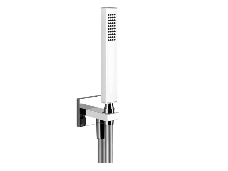 Душевой набор, Gessi, Rettangoloshower, цвет -Black Metal PVD