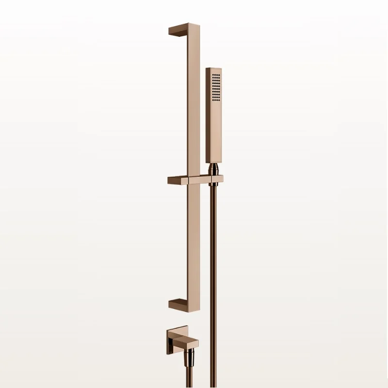 Душевой гарнитур, Gessi, Rettangolo shower, 35*15, цвет-Copper PVD