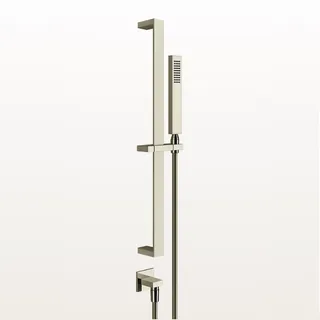 Душевой гарнитур, Gessi, Rettangolo shower, 35*15, цвет-Nickel PVD