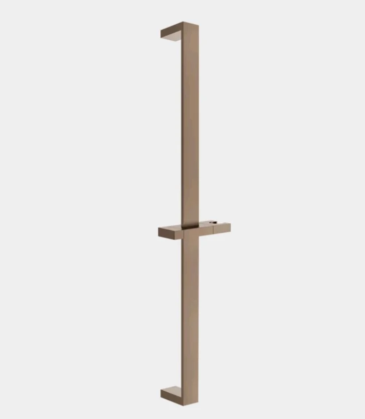 Штанга для душа, Gessi, Rettangolo shower, 615, цвет-медь брашированная PVD (Copper Brushed PVD)