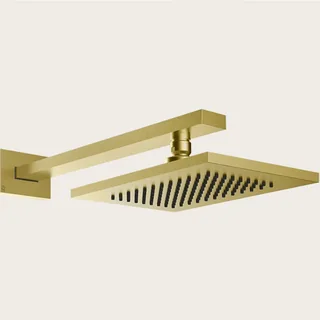 Верхний душ, Gessi, Rettangolo, 140*216, цвет-Brushed Gold PVD