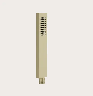 Ручной душ, Gessi, Rettangolo, 35, цвет-Brushed Brass PVD