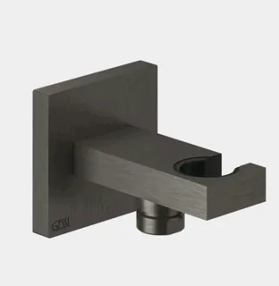 Шланговое подсоединение, Gessi, Rettangolo shower, цвет-Black Metal Brushed PVD