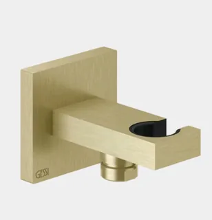 Шланговое подсоединение, Gessi, Rettangolo shower, цвет-Brushed Brass PVD — иконка