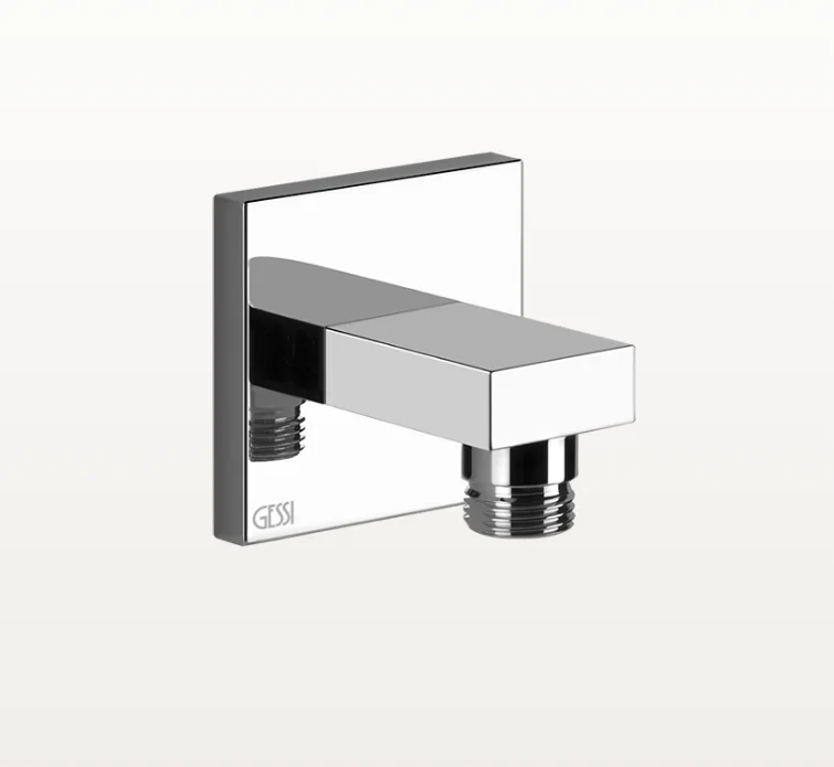Шланговое подсоединение, Gessi, Rettangolo shower, цвет-хром (старый арт. 20169/031)