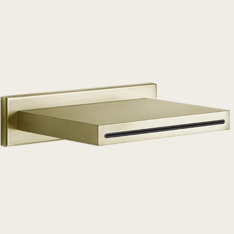 Излив, Gessi, Cascata, цвет-Brushed Brass PVD