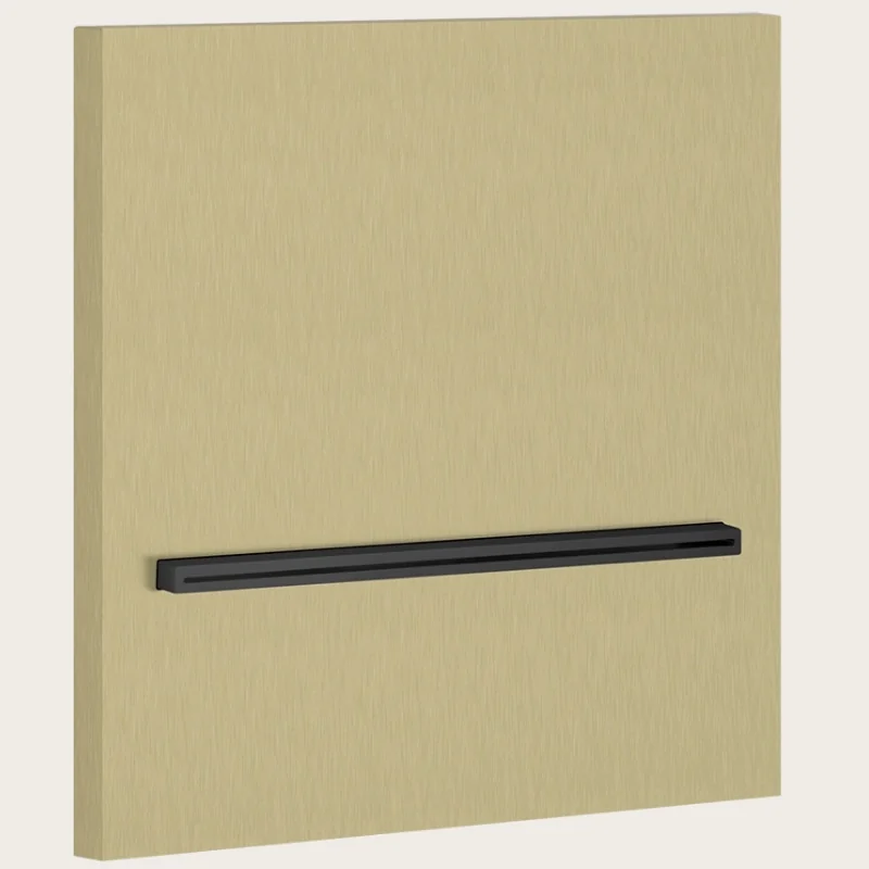 Излив, Gessi, Cascata, цвет-Brushed Brass PVD