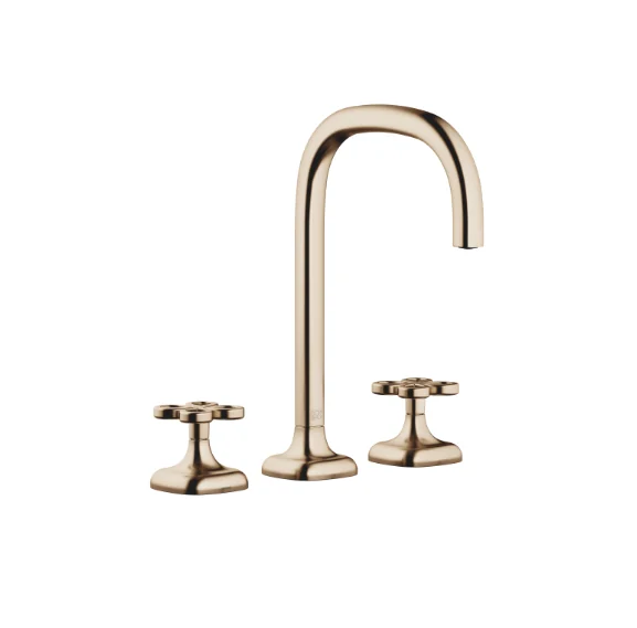 Смеситель для раковины, Dornbracht, COYA, на раковину/столешницу, цвет-Light Gold сатинированное (PVD)