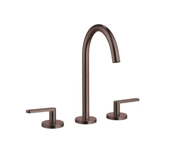 Смеситель для раковины, Dornbracht, Meta, на раковину/столешницу, цвет-Dark Bronze сатинированный (PVD)