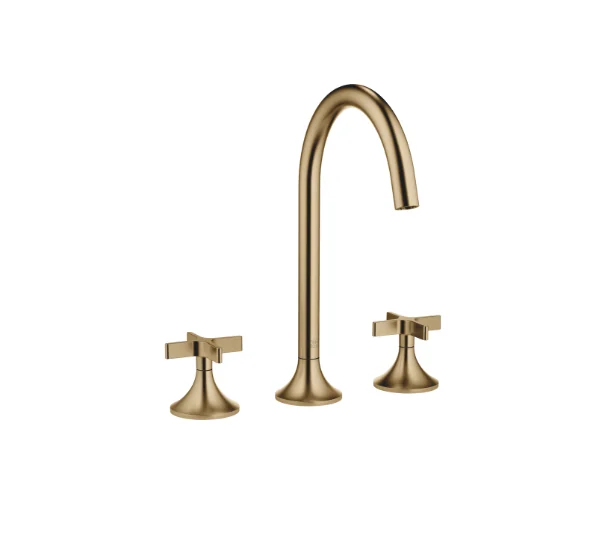 Смеситель для раковины, Dornbracht, Vaia, на раковину/столешницу, цвет-Dark Brass сатинированный (PVD)