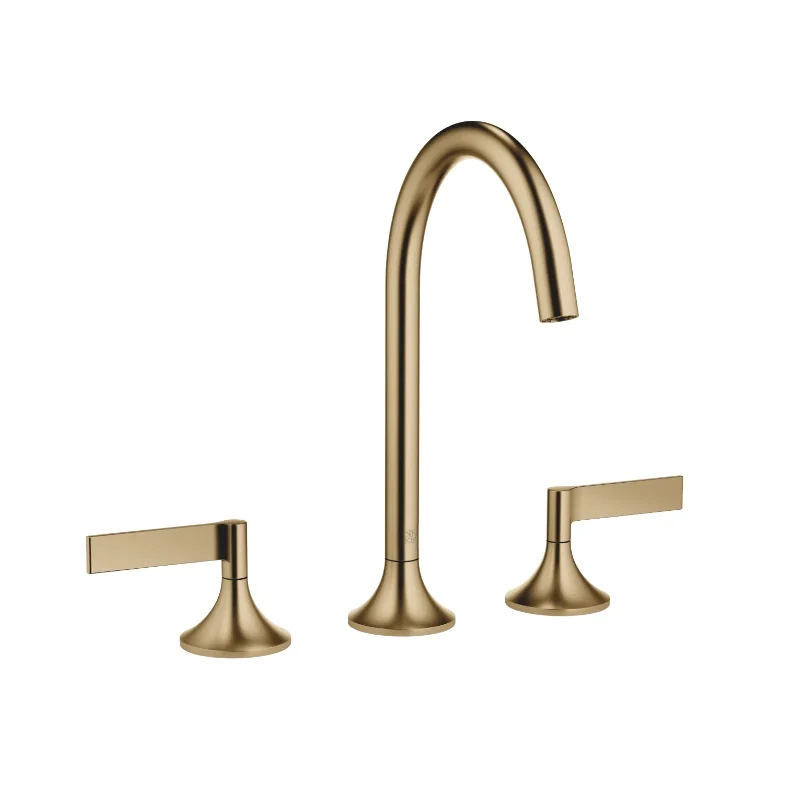 Смеситель для раковины, Dornbracht, Vaia, на раковину/столешницу, цвет-Dark Brass сатинированный (PVD)
