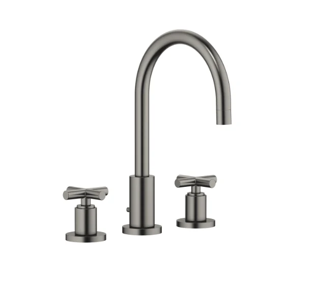 Смеситель для раковины, Dornbracht, Tara, цвет-Dark Platinum сатинированная